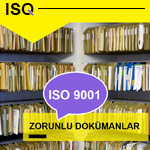 ISO 9001 Belgesi Kalite Yönetim Sistemi Kapsamı Zorunlu Dokümanı ve Kayıtları